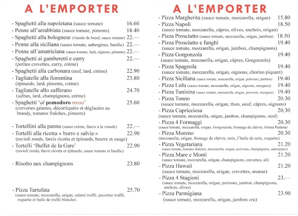 Menu_Al Pomodoro Rosso_Blonay_image_1