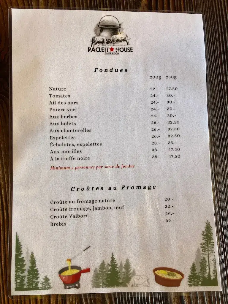 Menu_Raclett'house Chez Eddy_Bruson_image_1