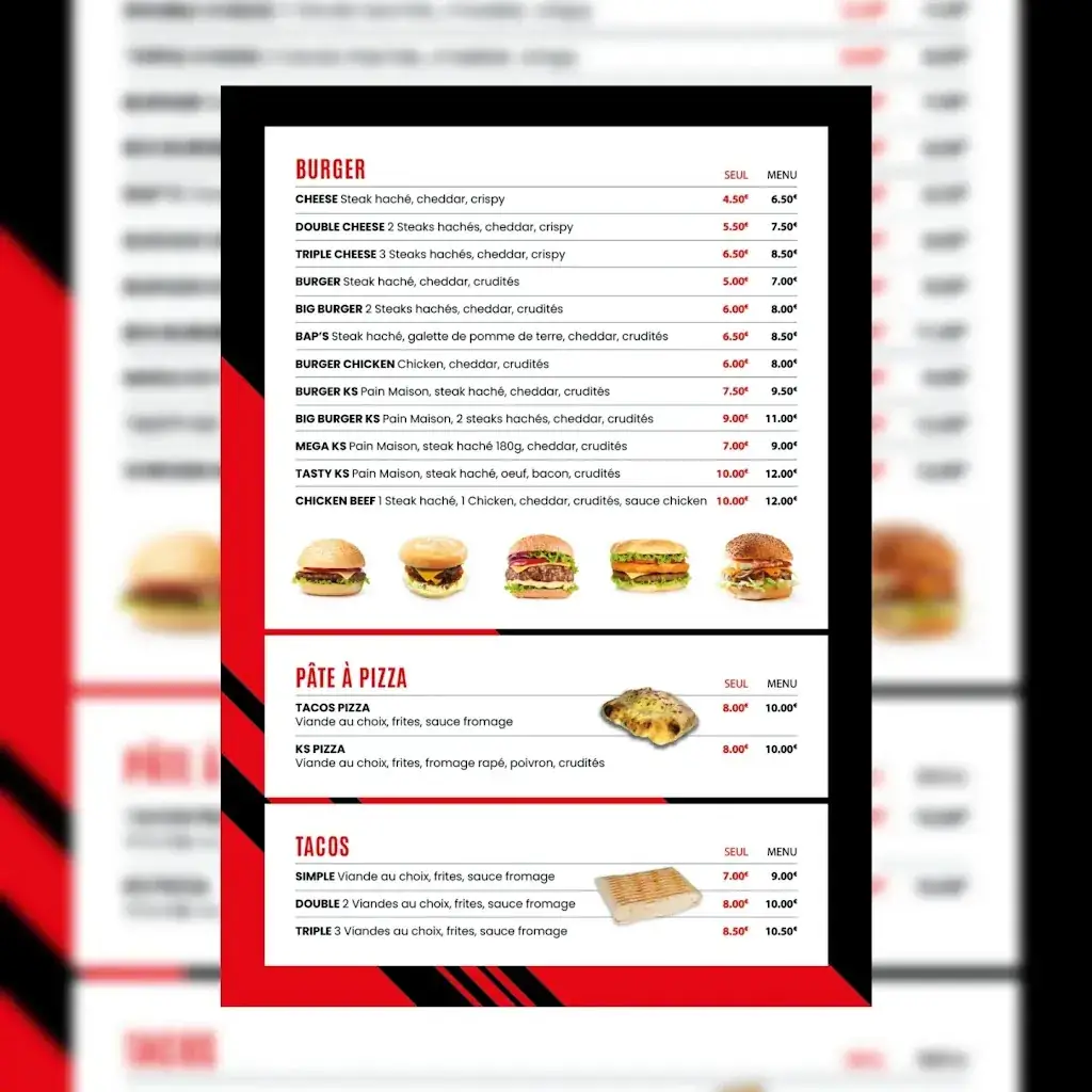 Menü_KS BURGER MOIRANS_Moirans_Bild_2