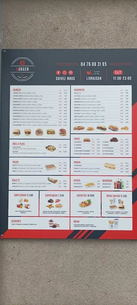 Menü_KS BURGER MOIRANS_Moirans_Bild_3