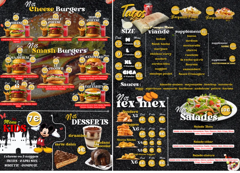 Menu_LE MAJISTRAL kebab-tacos-burger_Bouaye_image_1