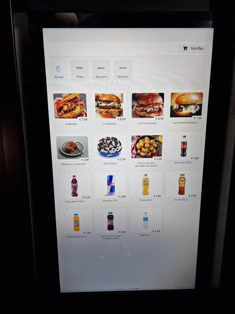 Menu_Distributeur de Burger et Boissons 24h/24h_Bouaye_image_1