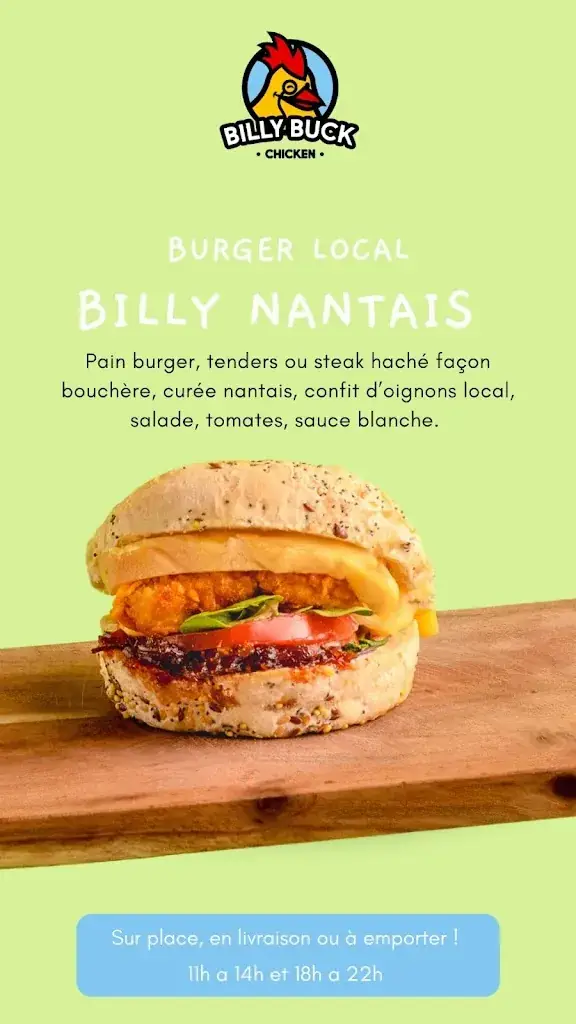 Menu_BILLY BUCK CHICKEN LA MONTAGNE_Montagne_image_2