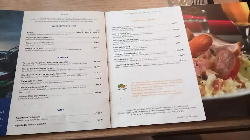 Menu_La Taverne - Table de caractère - Montaigu_Montaigu-Vendée_immagine_2