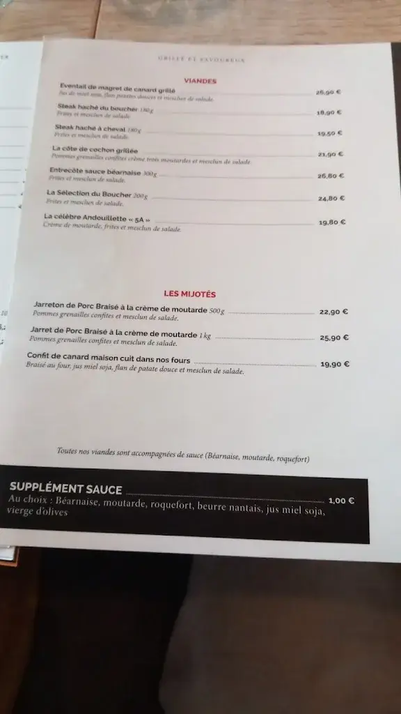 Menu_La Taverne - Table de caractère - Montaigu_Montaigu-Vendée_immagine_4