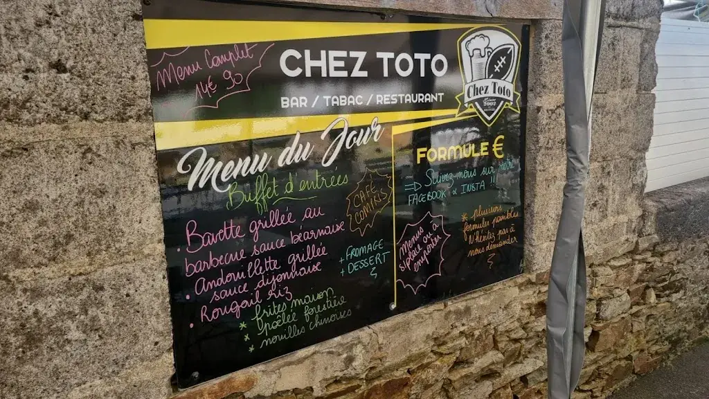 Menu_Chez Toto_Montaigu-Vendée_immagine_1