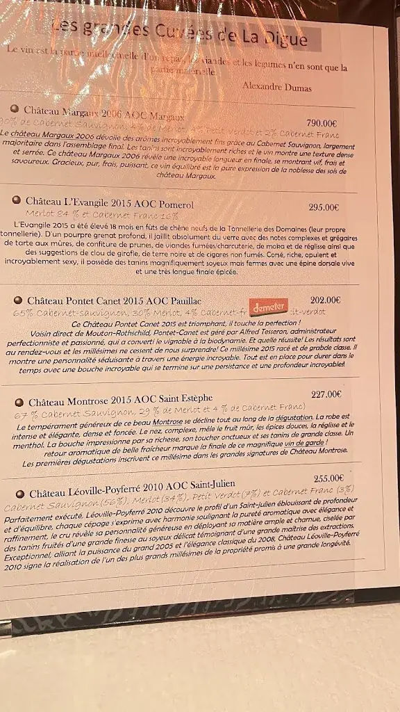 Menu_Restaurant La Digue_Montaigu-Vendée_image_3