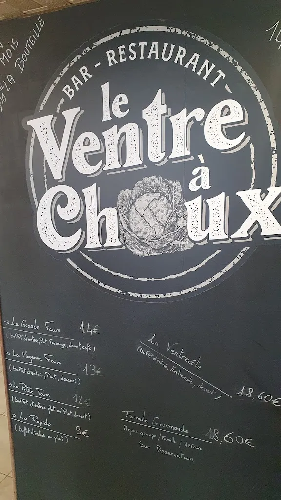 Menu_Le Ventre à Choux_Montaigu-Vendée_image_1