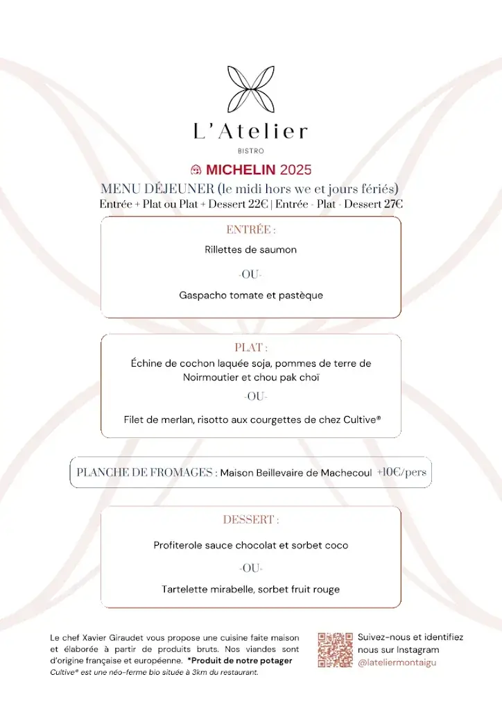 Menu_L'Atelier Bistro_Montaigu-Vendée_immagine_4