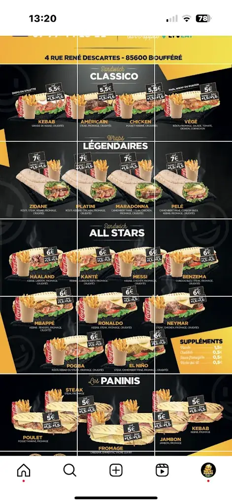 Menu_Smiley Kebab & tacos_Boufféré_image_1