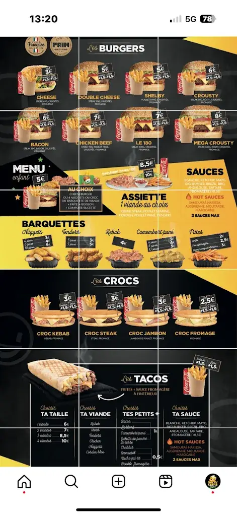 Menu_Smiley Kebab & tacos_Boufféré_image_3