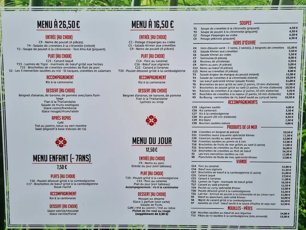 Menu_Le Bonheur d'Asie_Montaigu-Vendée_image_1