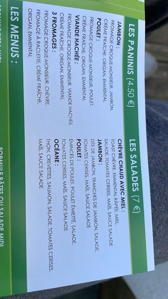 Menu_Bella pizza_Montaigu_immagine_2