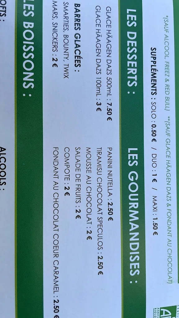 Menu_Bella pizza_Montaigu_immagine_3