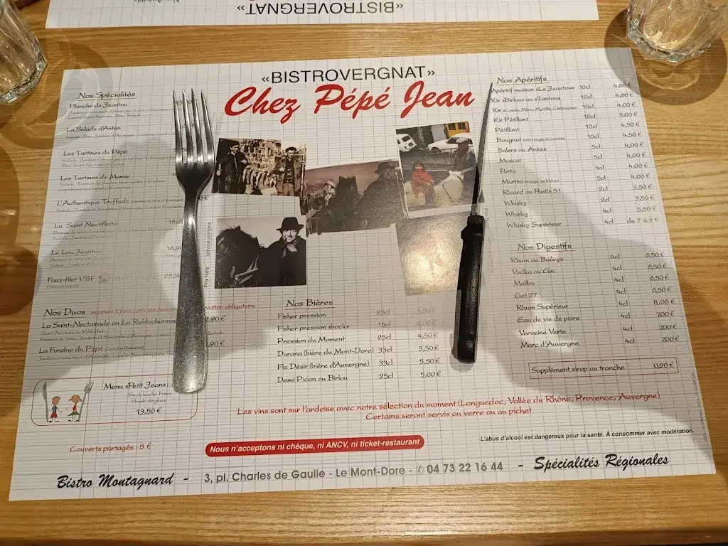 Menü_Bistrovergnat - Chez Pépé Jean_Mont-Dore_Bild_4