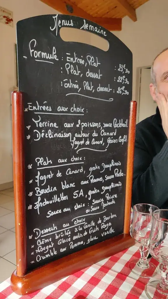 Menu_Auberge des 3 Moulins_Boussay_image_1