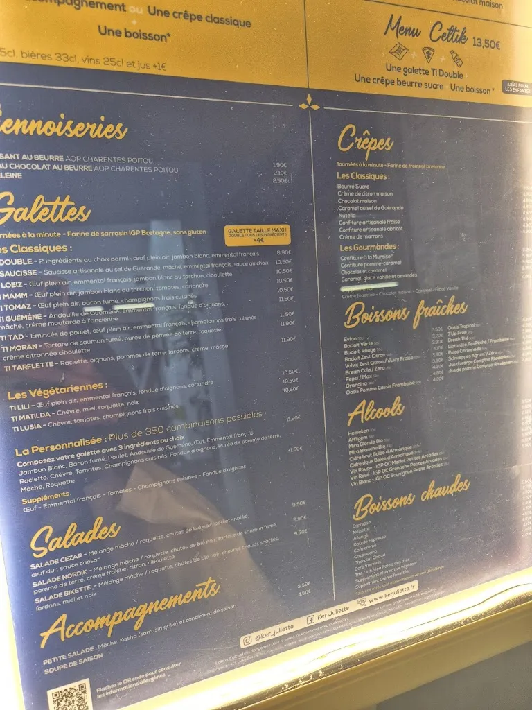 Menu_Ker Juliette - Aéroport de Nantes_Bouguenais_image_2