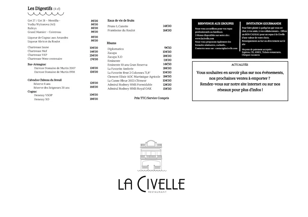 Menu_Restaurant La Civelle_Rezé_immagine_3