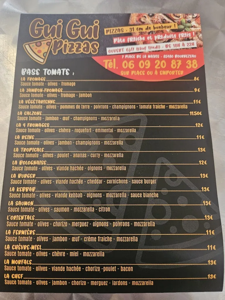 Menu_Guigui pizzas_Bournezeau_image_1