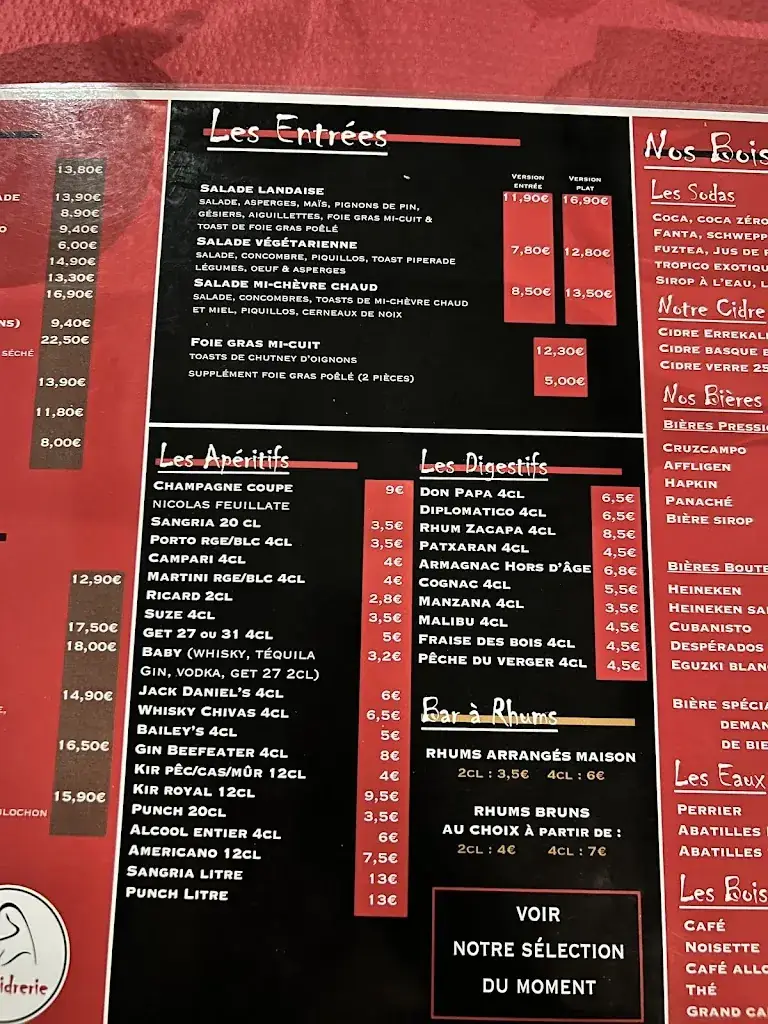 Menu_LA CIDRERIE_Mont-de-Marsan_image_3