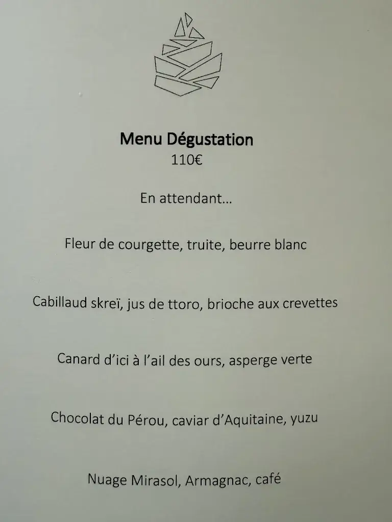 Menu_Villa Mirasol_Mont-de-Marsan_image_1