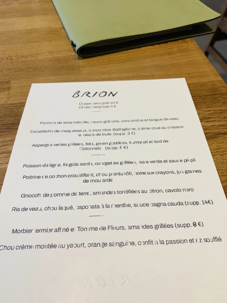 Menu_Brion Restaurant_Paris_image_4