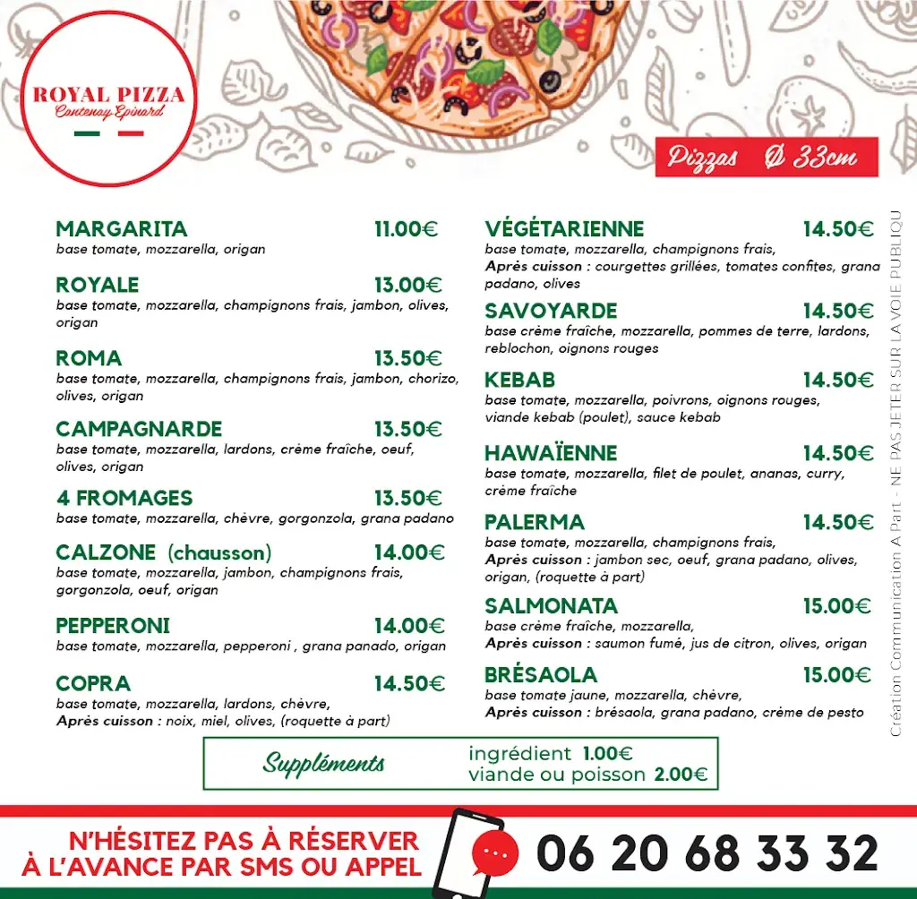 Menu_Royal Pizza - Cantenay_Cantenay-Épinard_image_1