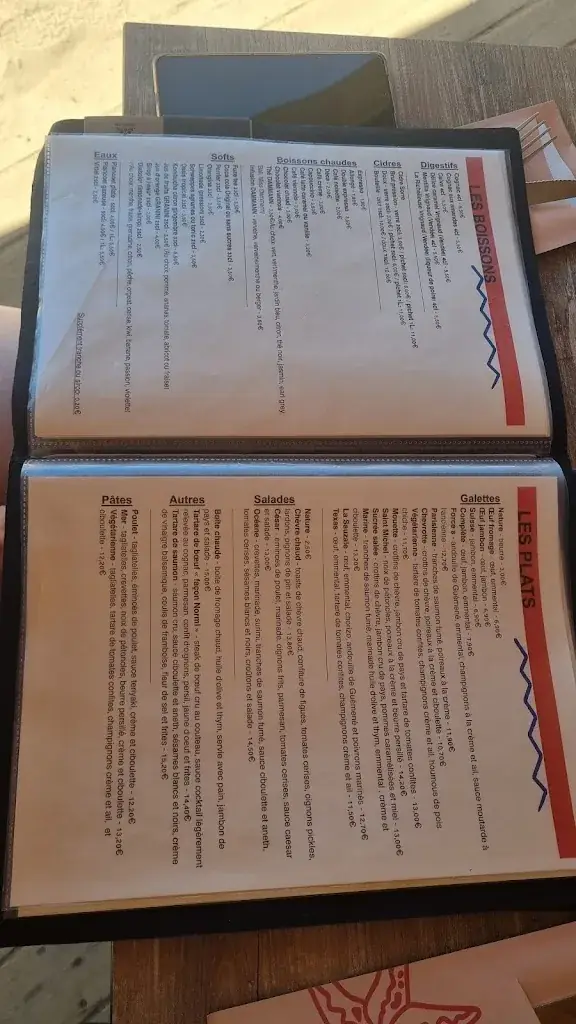 Menu_La Normandelière_Bretignolles-sur-Mer_image_3