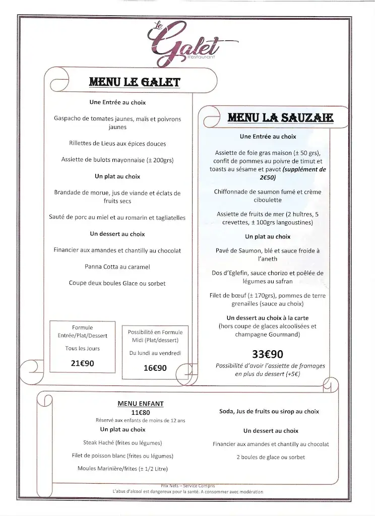 Menu_Le Galet_Bretignolles-sur-Mer_image_1