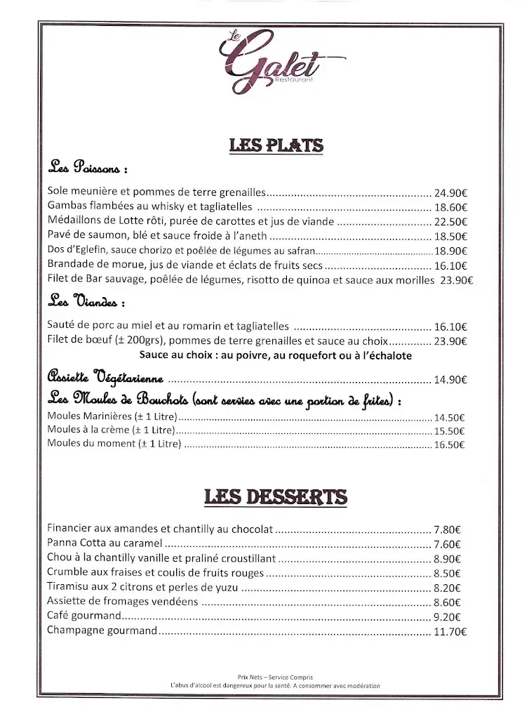 Menu_Le Galet_Bretignolles-sur-Mer_image_3