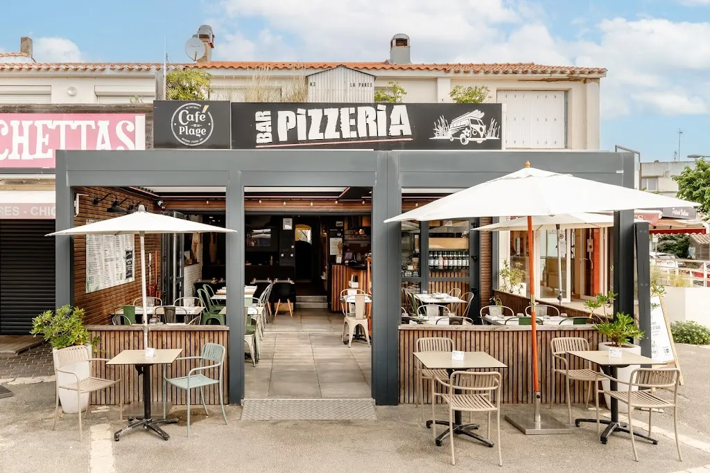 Café de la Plage restaurant in Bretignolles-sur-Mer