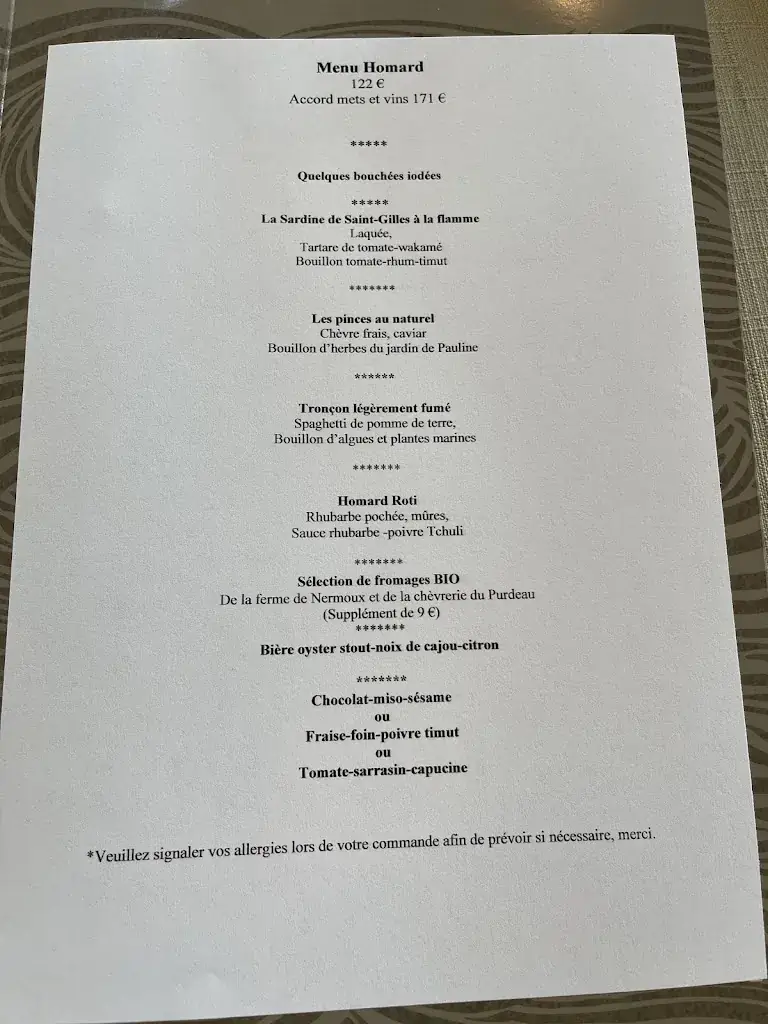 Menu_Restaurant J.M Perochon_Bretignolles-sur-Mer_image_3