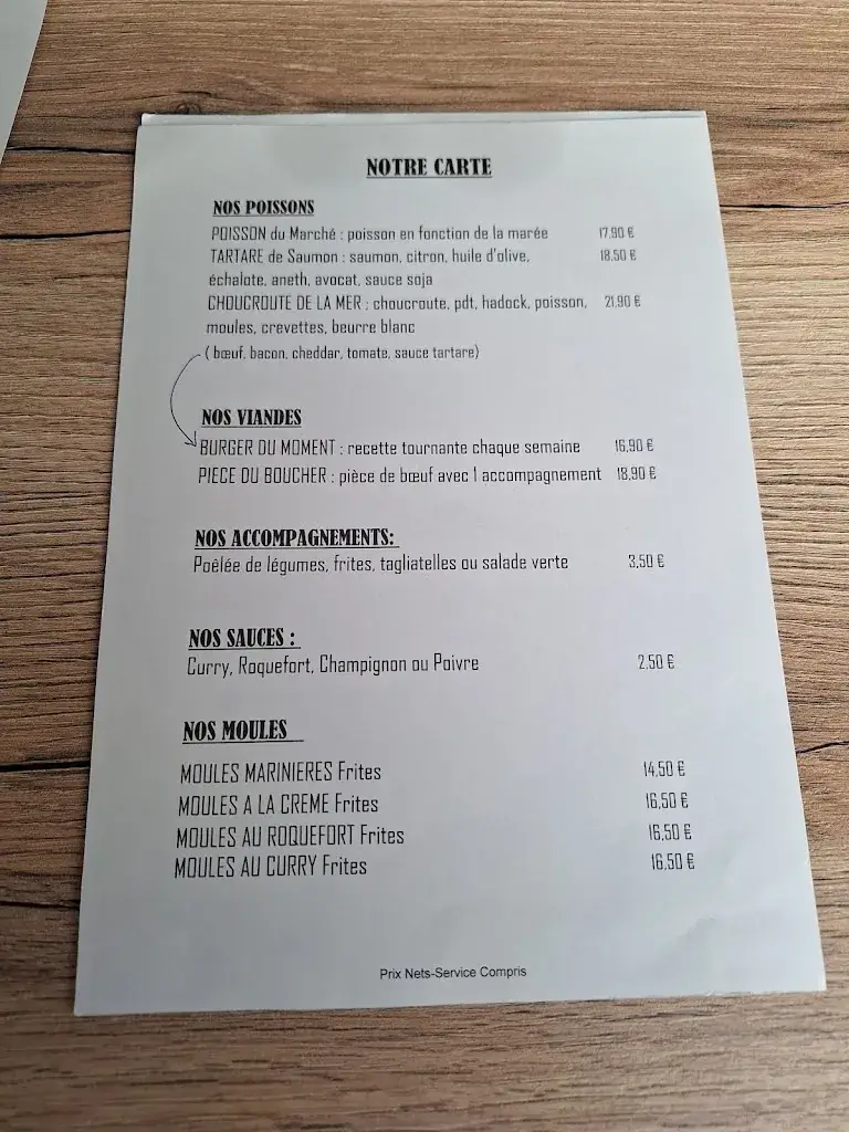 Menu_Chez Gustave_Bretignolles-sur-Mer_image_4