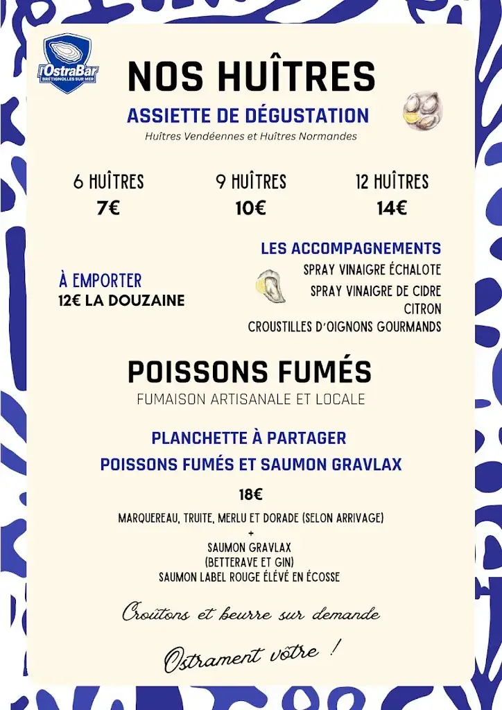 Menu_l'OstraBar Brétignolles sur mr_Bretignolles-sur-Mer_image_1