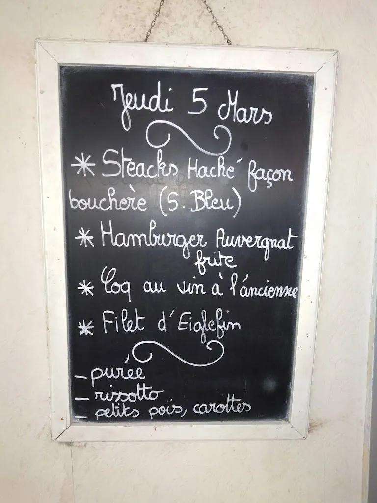 Menu_Bar Restaurant De La Poste_Montaigut-en-Combraille_image_1