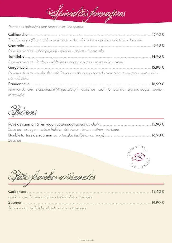 Menu_Restaurant La Calèche_Saumur_image_4
