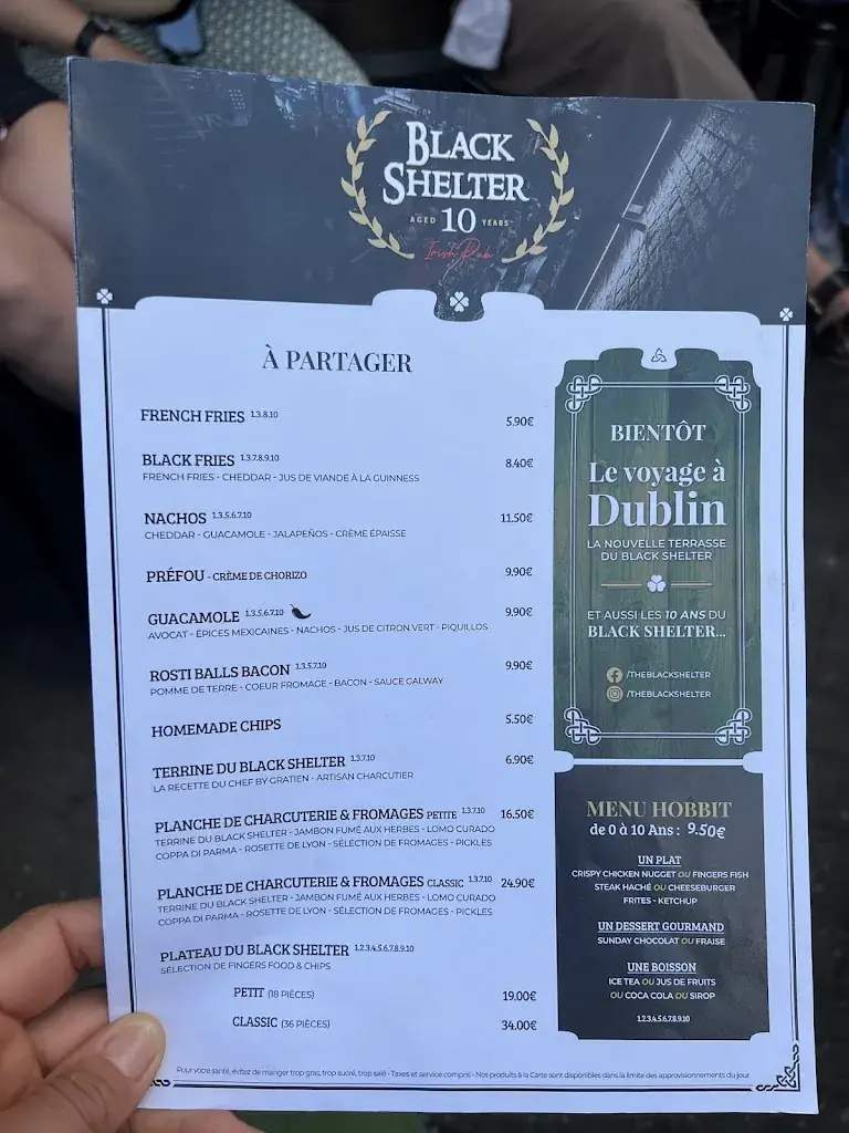 Menu_Black Shelter Carquefou_Carquefou_immagine_3