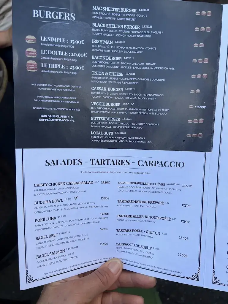 Menu_Black Shelter Carquefou_Carquefou_immagine_4