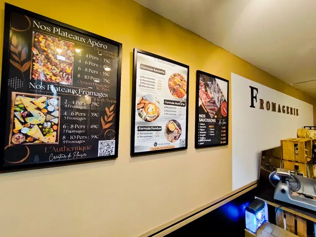 Menu_L'Authentique Carquefou Fromagerie Epicerie Fine Restaurant Traiteur_Carquefou_immagine_1