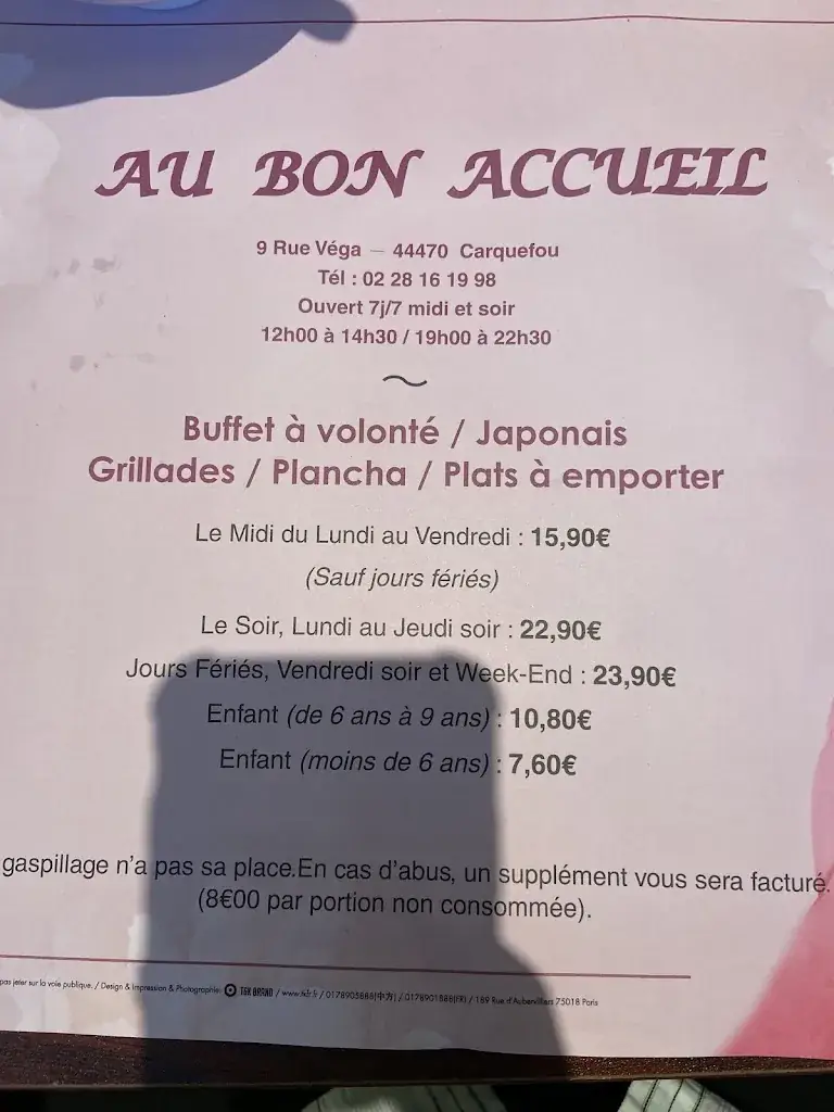 Menu_Au Bon Accueil_Carquefou_image_1