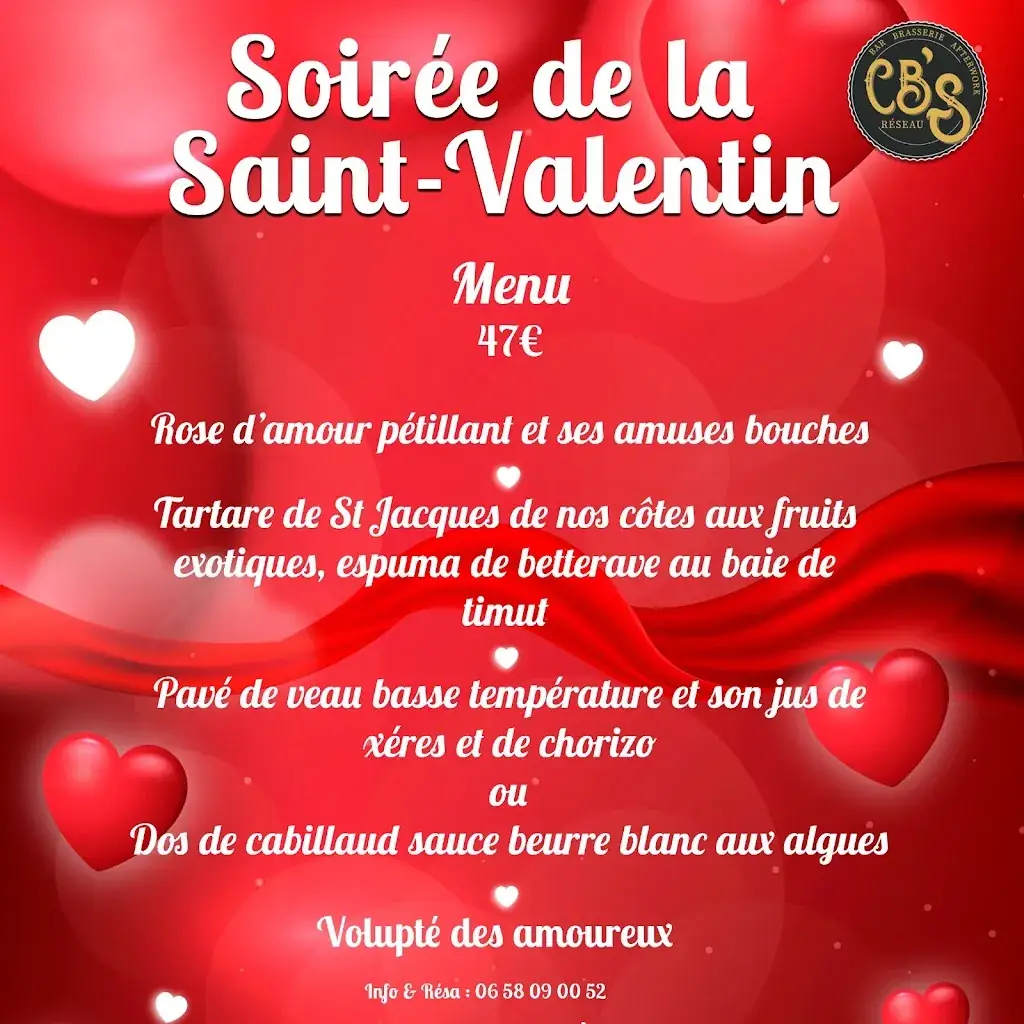 Menu_Bar Brasserie Carquefou - Cb's Network_Carquefou_image_2