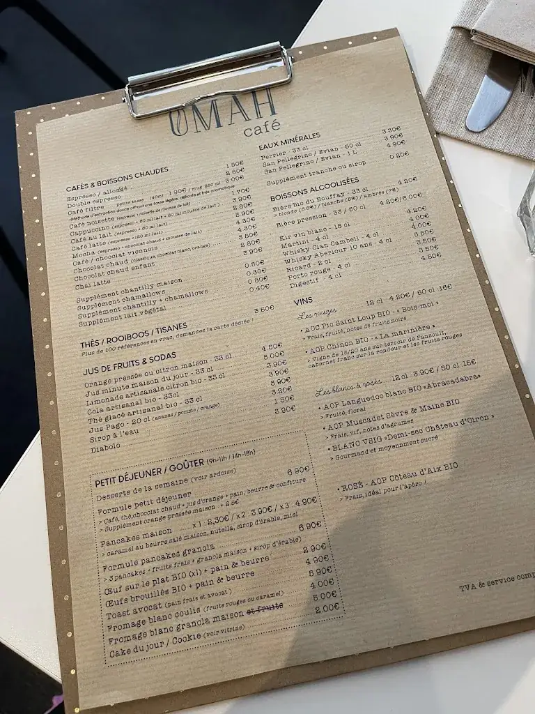 Menu_Omah café carquefou_Carquefou_immagine_4