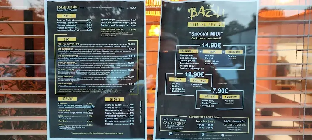 Menu_BAOLI - Asian Street Food_Carquefou_image_2