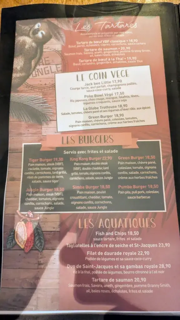 Menu_The Jungle_Sainte-Luce-sur-Loire_image_1