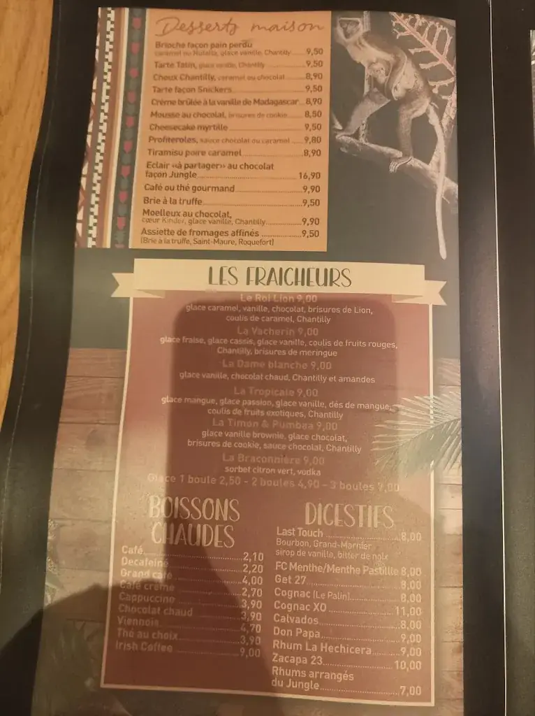 Menu_The Jungle_Sainte-Luce-sur-Loire_image_2