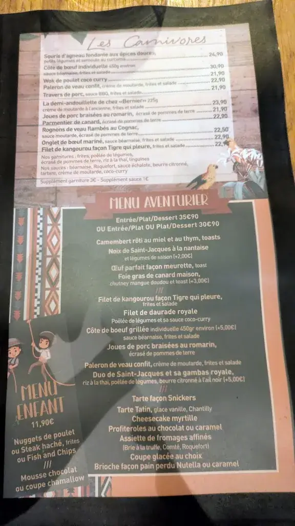 Menu_The Jungle_Sainte-Luce-sur-Loire_image_3