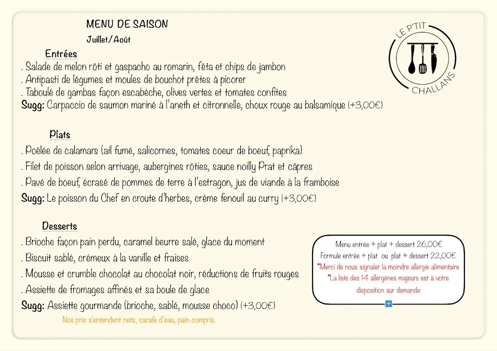 Menu_Le P'tit Challans_Challans_immagine_2