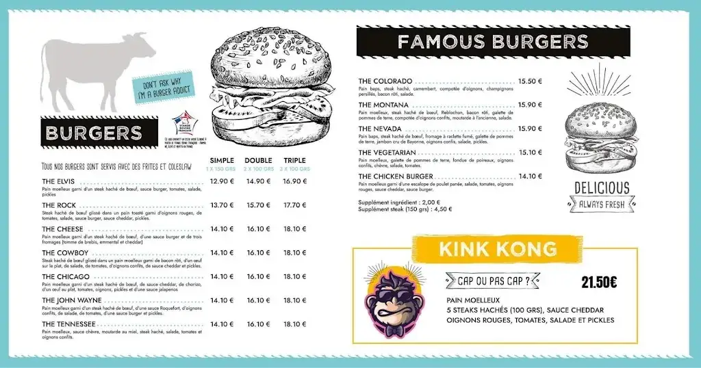 Menu_TWIST DINER CAFE Steack House_Challans_image_2