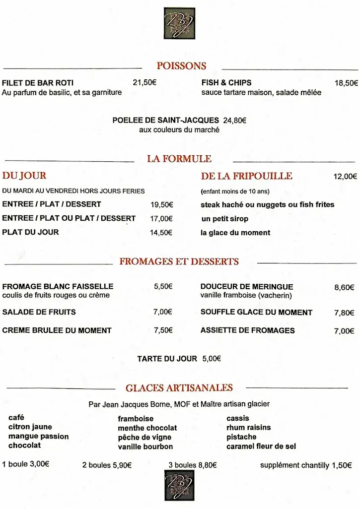 Menu_Au Bistro de Julie_Challes-les-Eaux_image_1