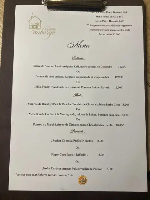 Menu_La Petite Auberge_Chanverrie_image_2